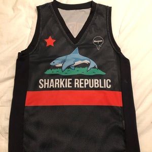 Blackmilk sharkie republic jersey size m VGC